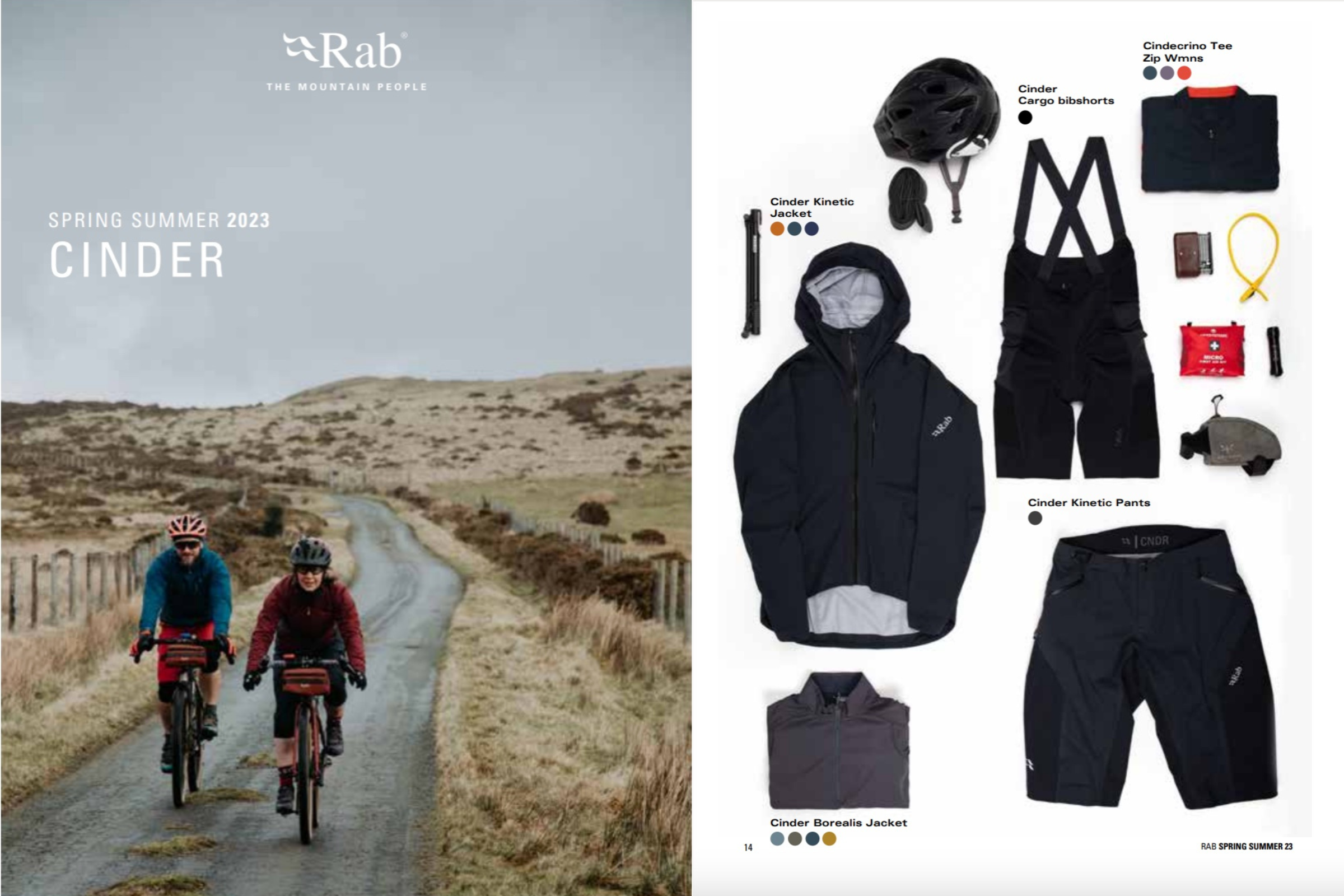 Rab launches Cinder collection for adventure biking