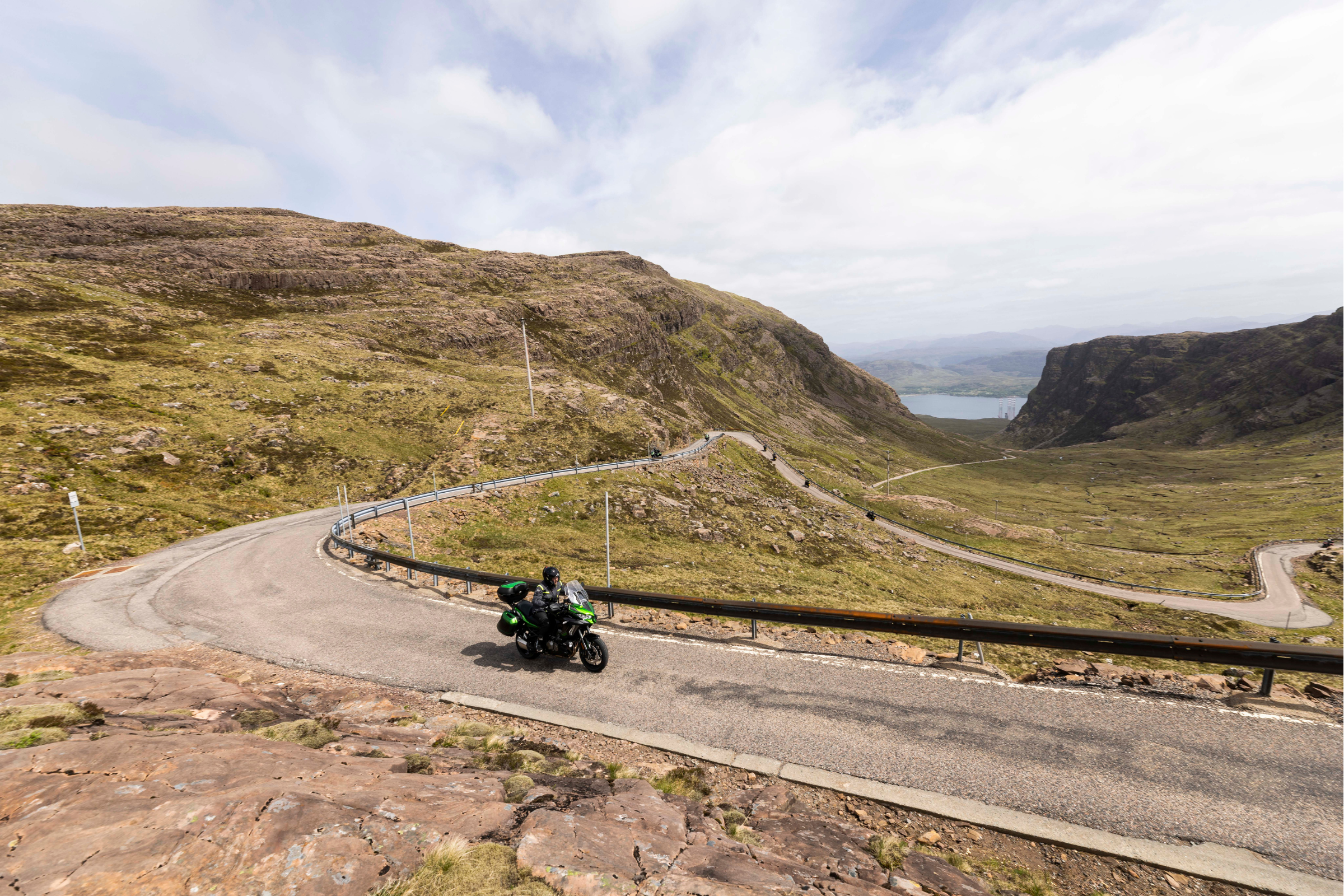 Riding the Kawasaki Versys 1000 SE on a tour of Scotland’s finest roads